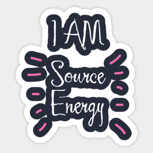 I Am Source Energy Sticker